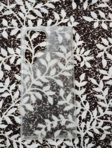 Clear Leaf Pattern Phone Case