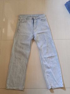 Light Wash Wide Leg Jeans