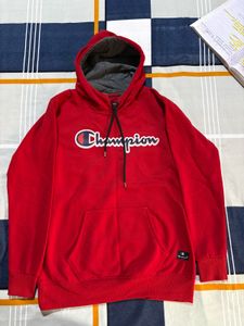 Champion Red Hoodie