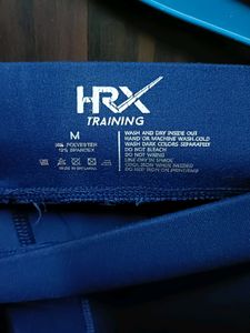 HRX Workout Tight Leggings Blue