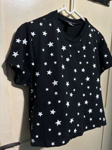Primark Black Star Tee | Cool &amp; Casual ⭐