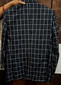 Men's Checkered Blazer