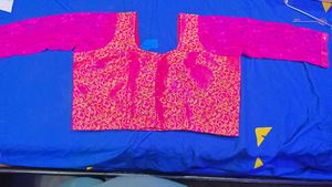 Pink & Gold Blouse