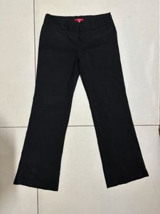 Classic Black Wide-Leg Trousers 🖤
