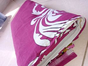 king size pure cotton bed sheet 6 by 7 feet