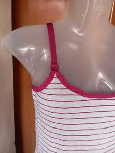 Women's Striped Sleepwear Top