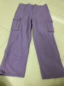 Lavender Cargo Pants