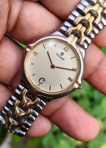 Titan Two-Tone Analog Watch