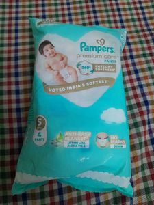 Xs, S and M size diapers of 2 different brands