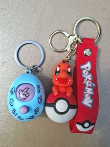 Pokemon and game keychain bundle