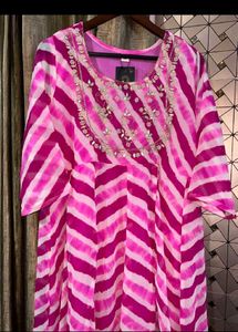 Beautiful Pink flared gown