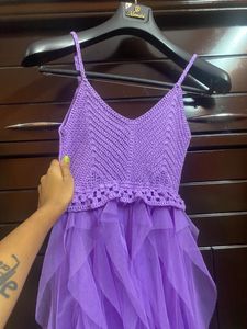 Lavender Ruffle Dress!