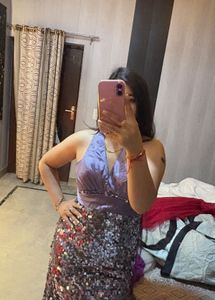Sparkling Sequin Ethnic Gown❤️🌸