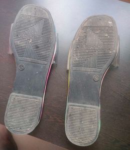 Tie-Dye Bow Slides