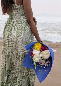 Boho Maxi Dress for Beach or Casual Wear