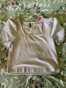 Cute Light Purple Top