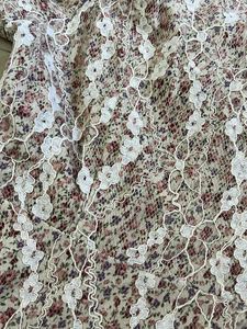 Cute Floral Puff Sleeve Mini Dress