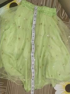 Party Wear Dress Cute Green &amp; Lime Kids Outfit