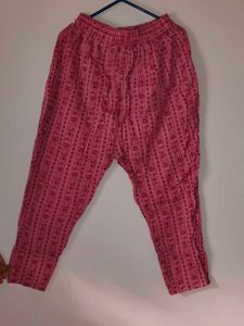Pretty Pink Printed Kurta