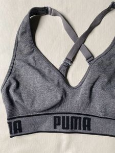 Puma Gray Sports Bra
