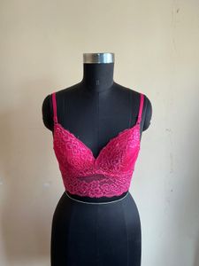 hot pink bralette