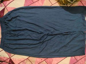 Blue Embellished Kurti with Pants