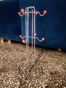 Silver Stainless Steel Cup Rack