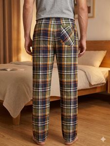 Men's Plaid Pajama Pants