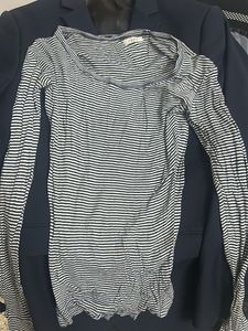 Striped Long Sleeve Top