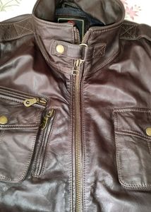 100% Authentic Royal Enfield Leather Jacket