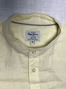 Pepe Jeans Linen Blend Mandarin