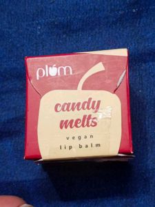Plum Candy Melts Vegan Lip Balm