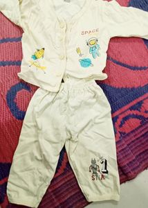 Combo :: Baby Onsie And Night Suit