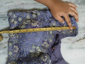 Lilac Handwork Lehenga Choli Set
