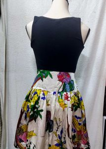 Floral Bubble Skirt