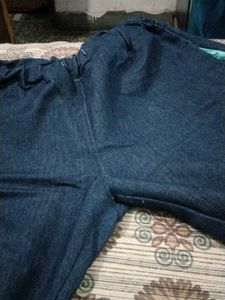 Stylish Blue Denim Trousers
