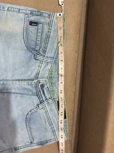 Spykar y2k blue denim shorts new with tag
