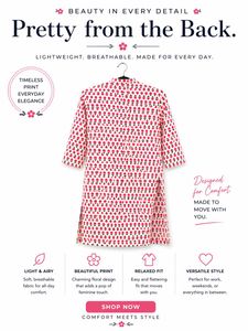Charming Floral Print Kurta