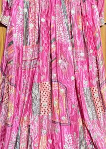 Pink Patchwork Dress