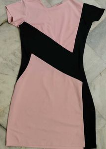 Bodycon pink dress