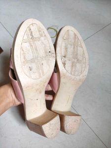 Pink Hi-attitude Heels
