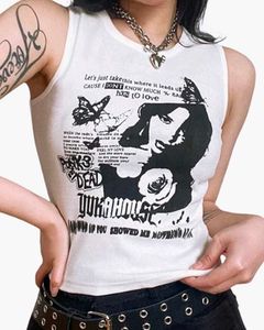 Graphic Print Tank Top