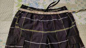 Men's Plaid Cargo Shorts