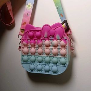 Cute Pop-It Hello Kitty Crossbody Bag
