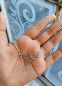 ECG Heartbeat Necklace