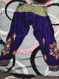 Blue kurta set with Duppata