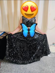 Heavy Discount Black Sequin Work Lhnga Choli