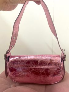H&amp;M Metallic Pink Shoulder Bag