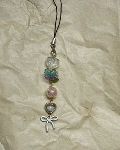 Cute Handmade Beaded Keychain/PhoneCharm (an