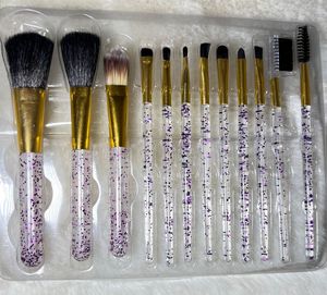 Sparkly Makeup Brush Set
